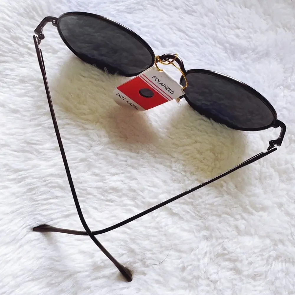 Blaine Bright Blue Polarized Mirrored Sunglasses